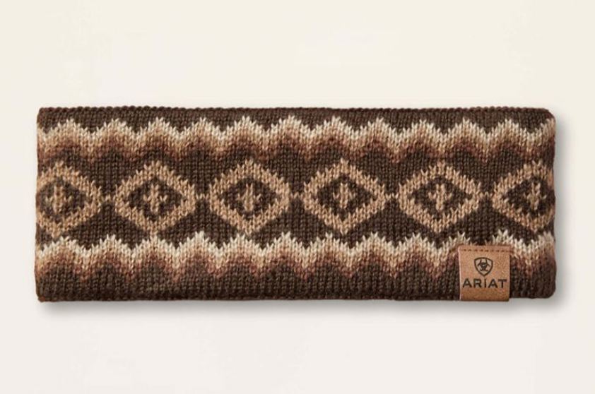 Chocolate Brown Ariat Bristol Headband