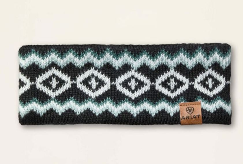 Black Ariat Bristol Headband
