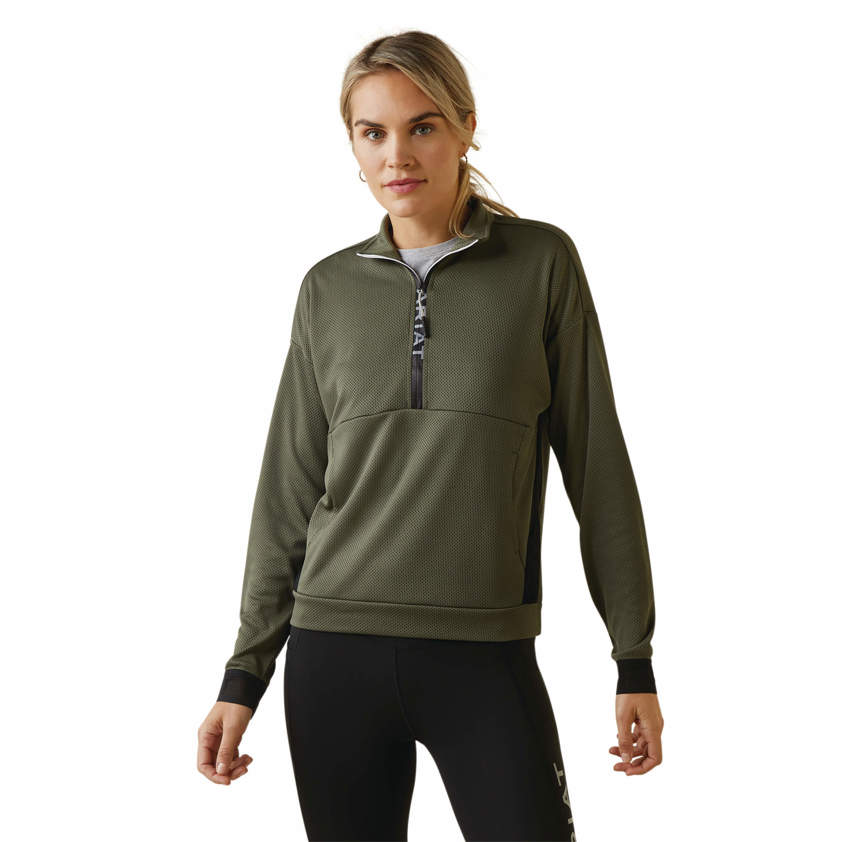 Beetle Ariat Breathe 1/2 Zip Sweatshirt