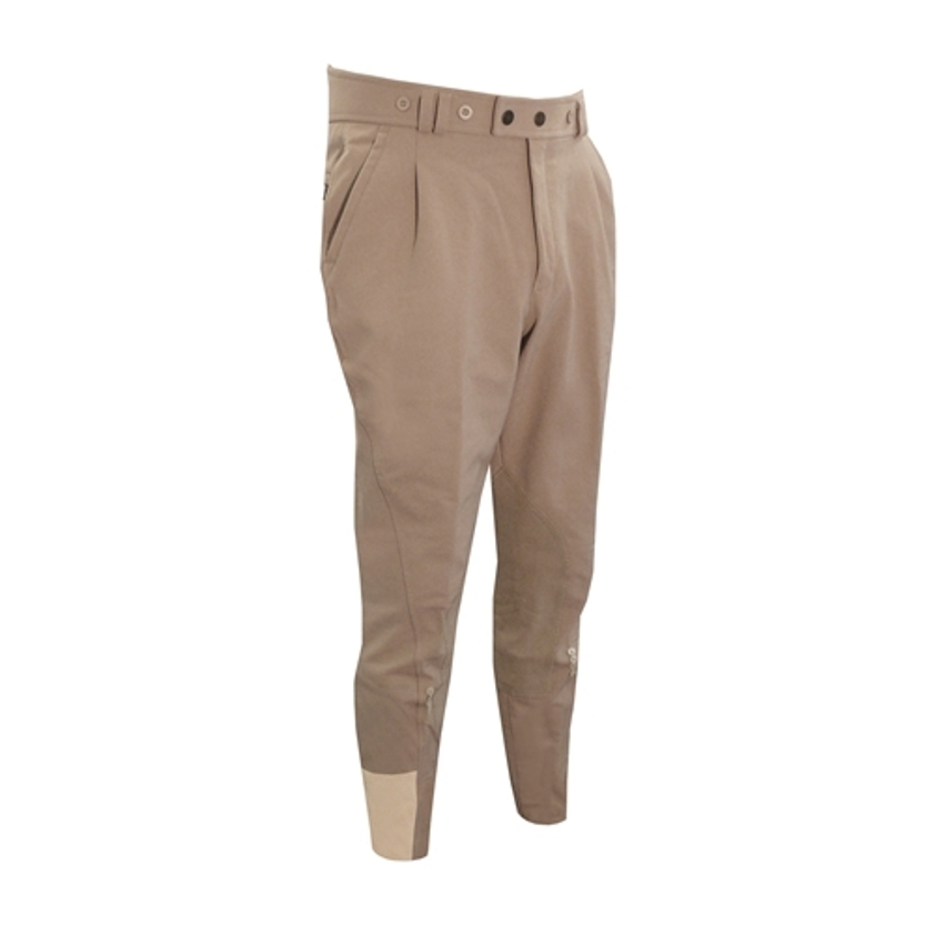 Beige Equetech Mens Foxhunter Hybrid Breeches