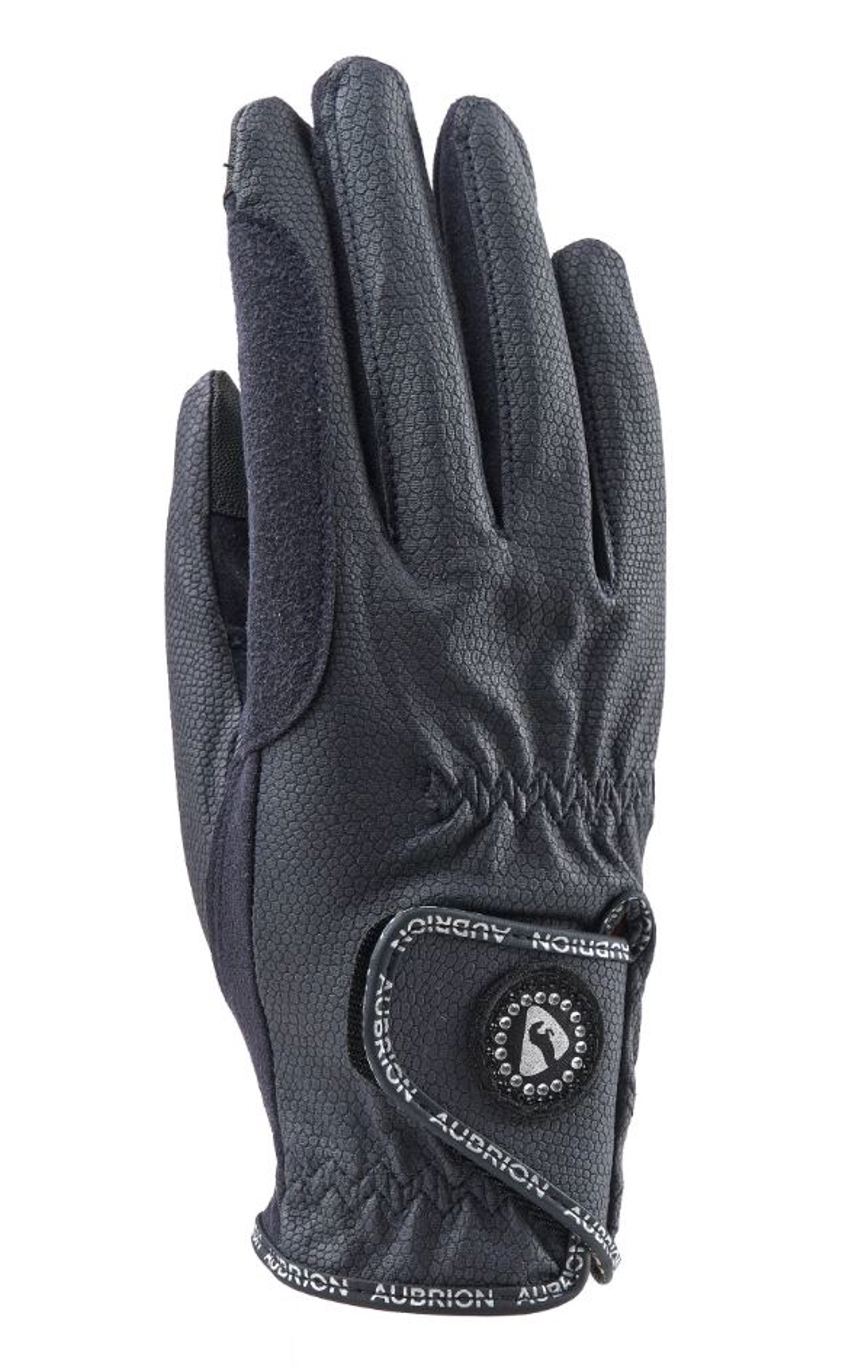 Navy Aubrion Aachen Riding Gloves