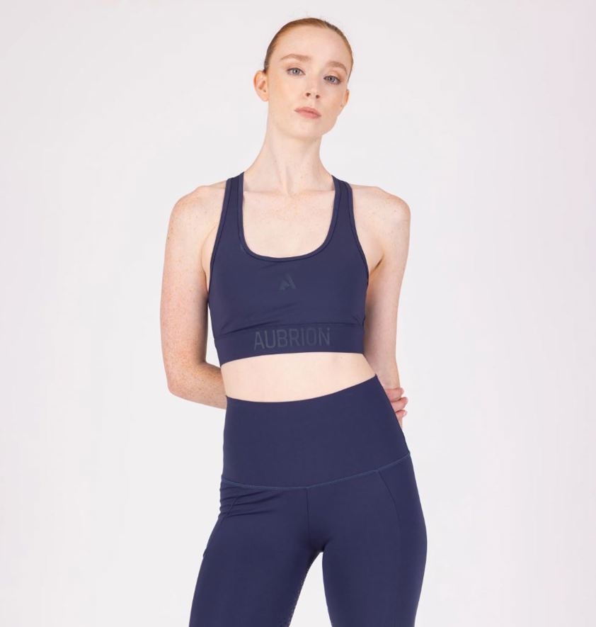 Midnight Aubrion React Sports Bra