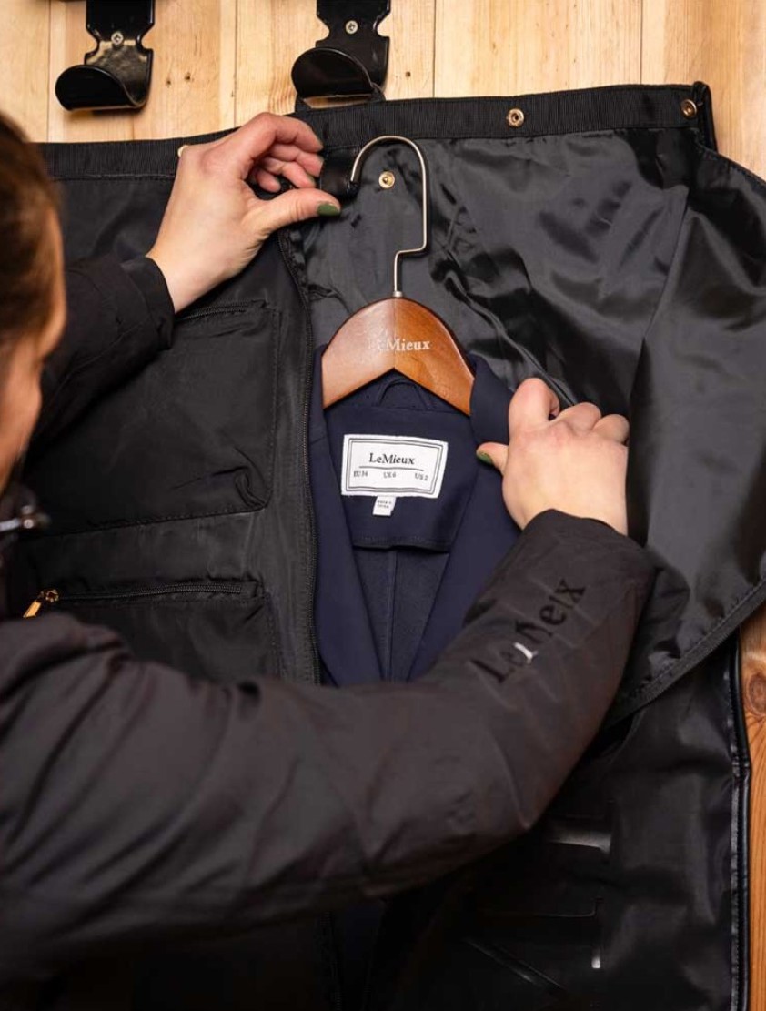 Black Show Jacket Duffle Bag Le Mieux Luxe Luggage