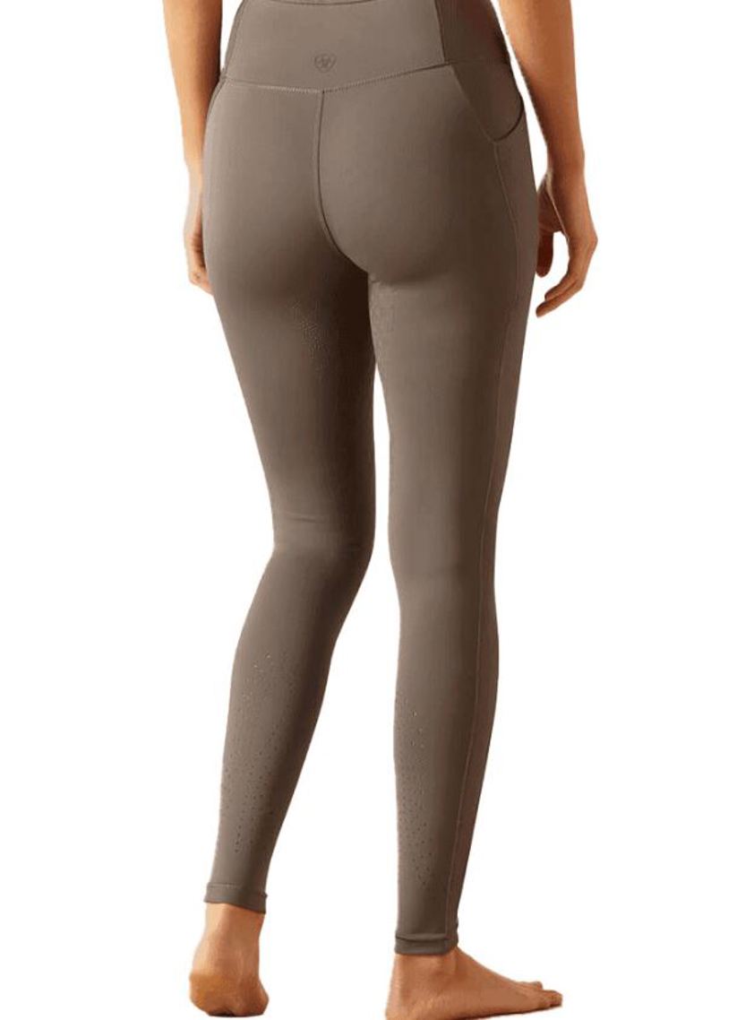Plum Grey Ariat Breathe Eos Half Grip Tight