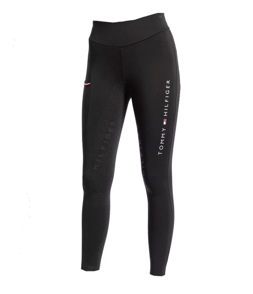 Black Elmira Winter Leggings Full Grip