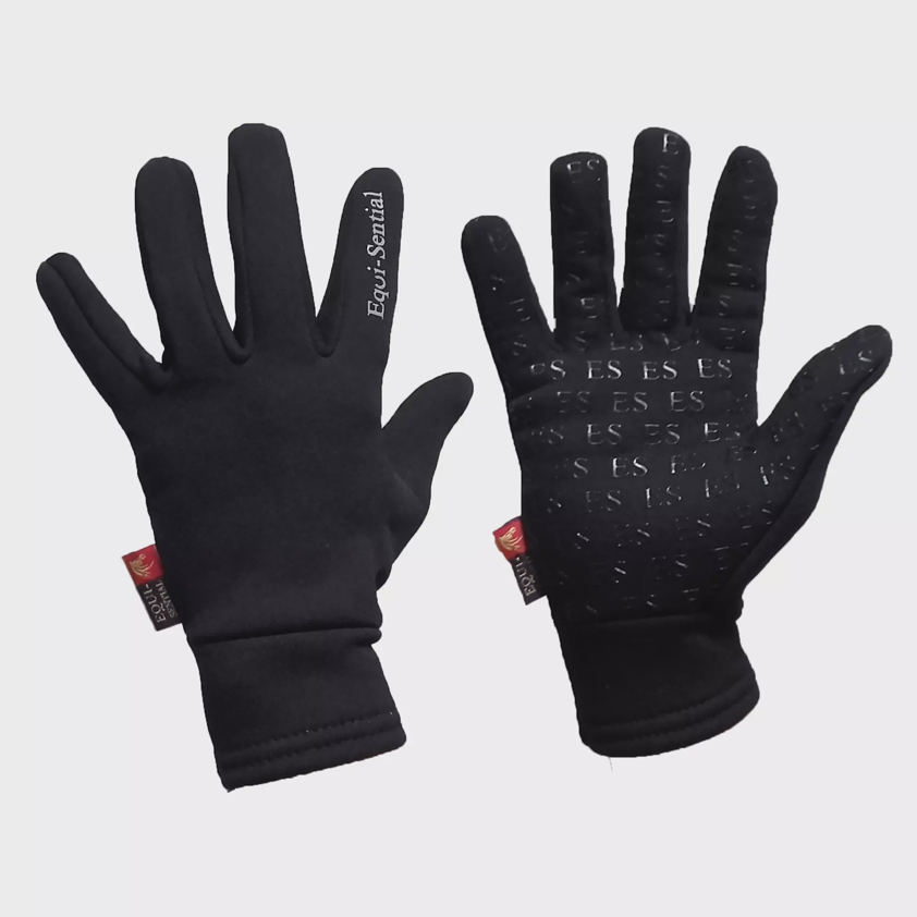 Black EquiSential Breton Polartec Glove