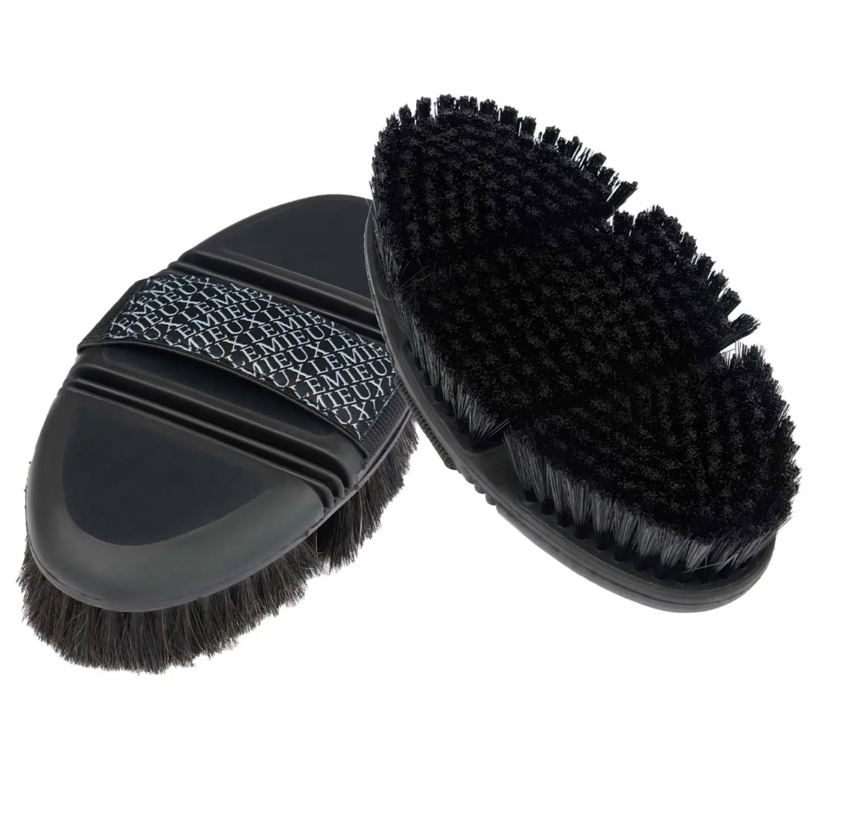 Black LeMieux Flexi Grooming Brushes