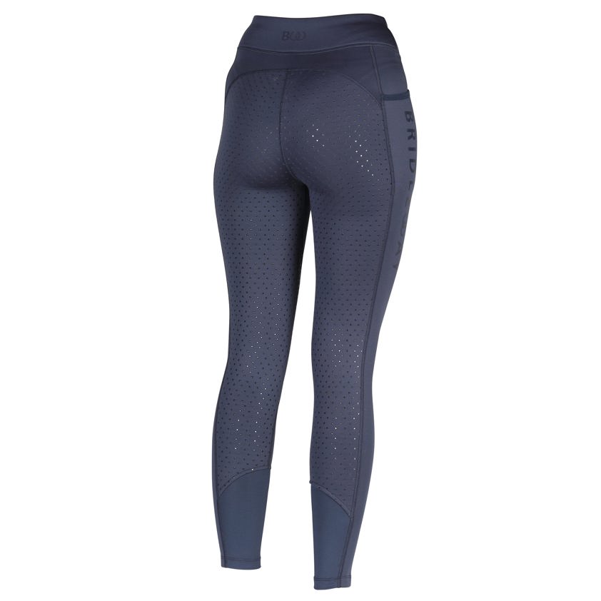 Navy Bridleway Aubrey Winter Riding Tights