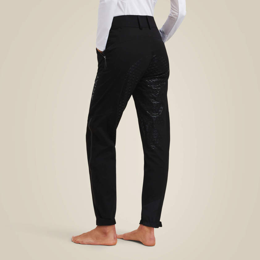 Black Ariat Venture H2O Shell Full Seat Trouser