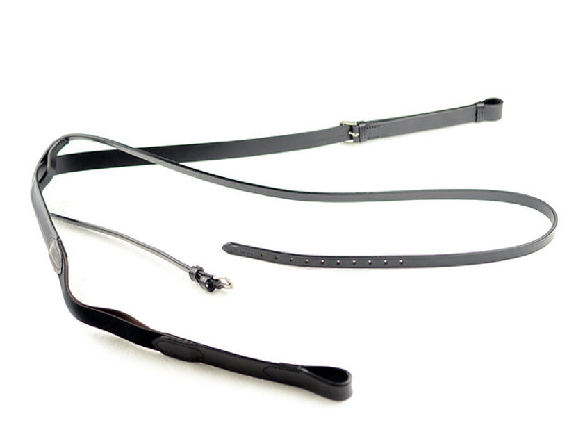 Black Dever Standing Martingale With Elastic