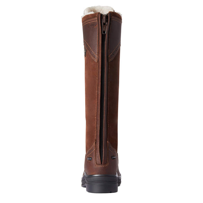 Dark Brown Ariat Wythburn Tall Waterproof Boot