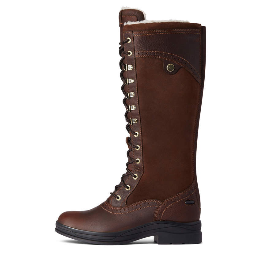 Dark Brown Ariat Wythburn Tall Waterproof Boot