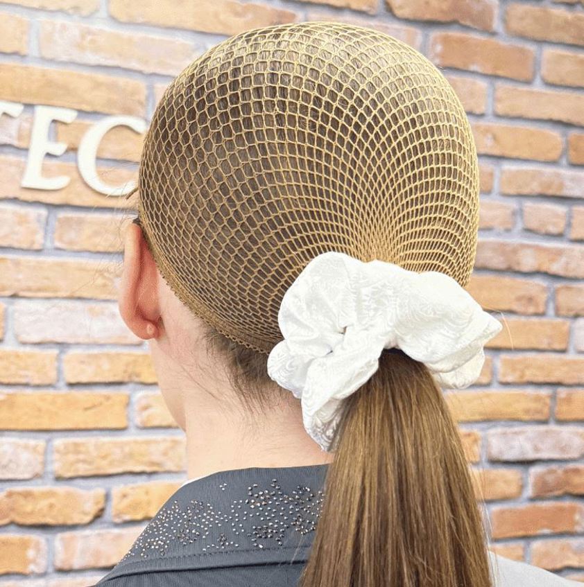 Blonde Equetech 2-in1 HD Show Hairnet