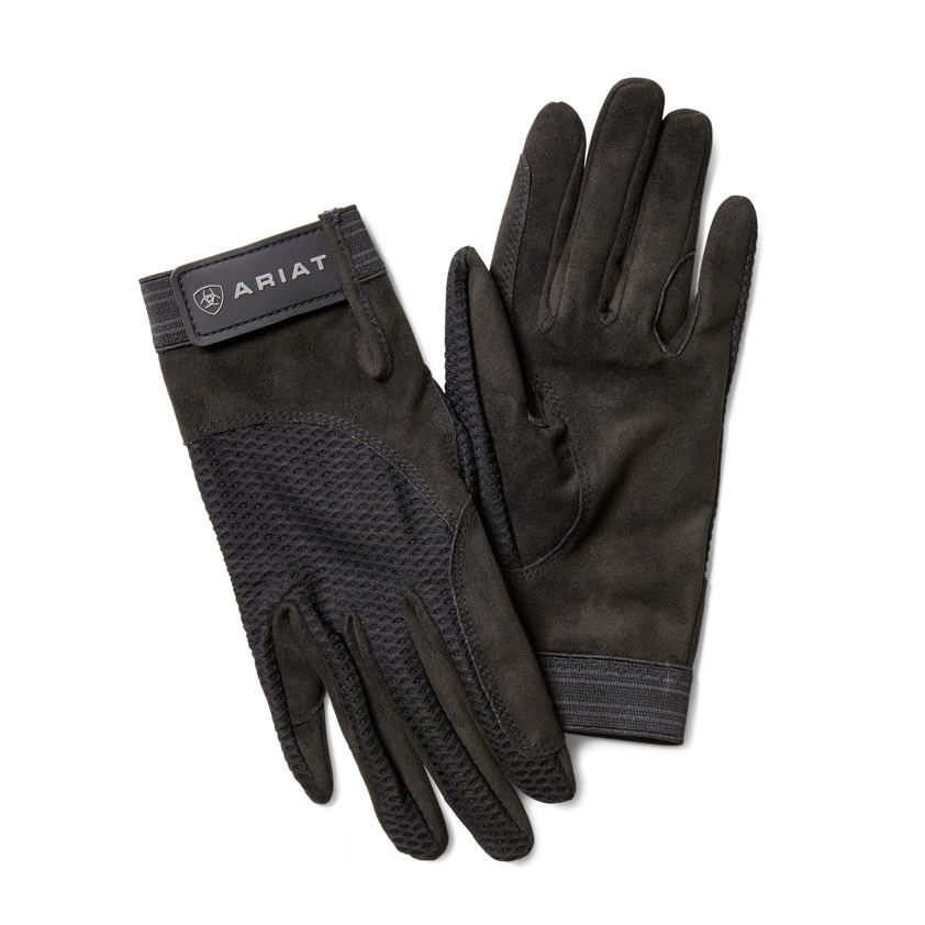 Black Ariat Air Grip Gloves