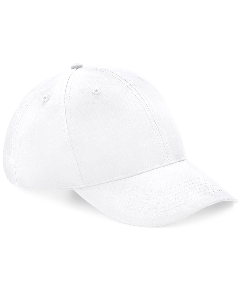 White Beechfield Recycled Cap