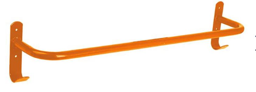 Orange Blanket Rack