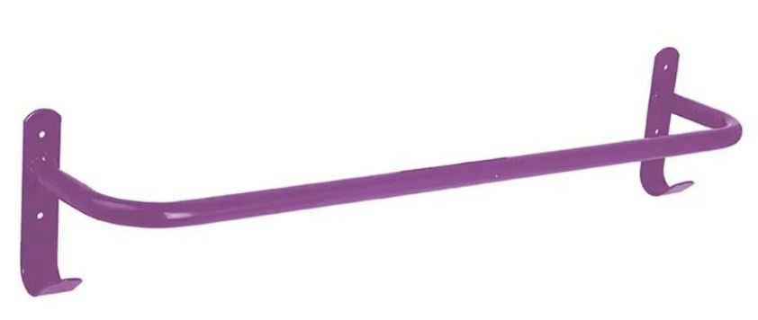 Purple Blanket Rack