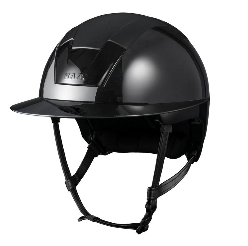Black Shine Kask Kooki Lady Riding Helmet