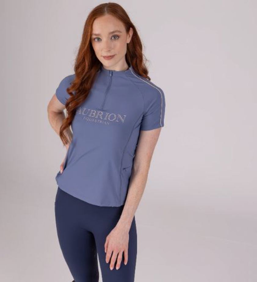 STORM Aubrion Equestrian Short Sleeve Base Layer