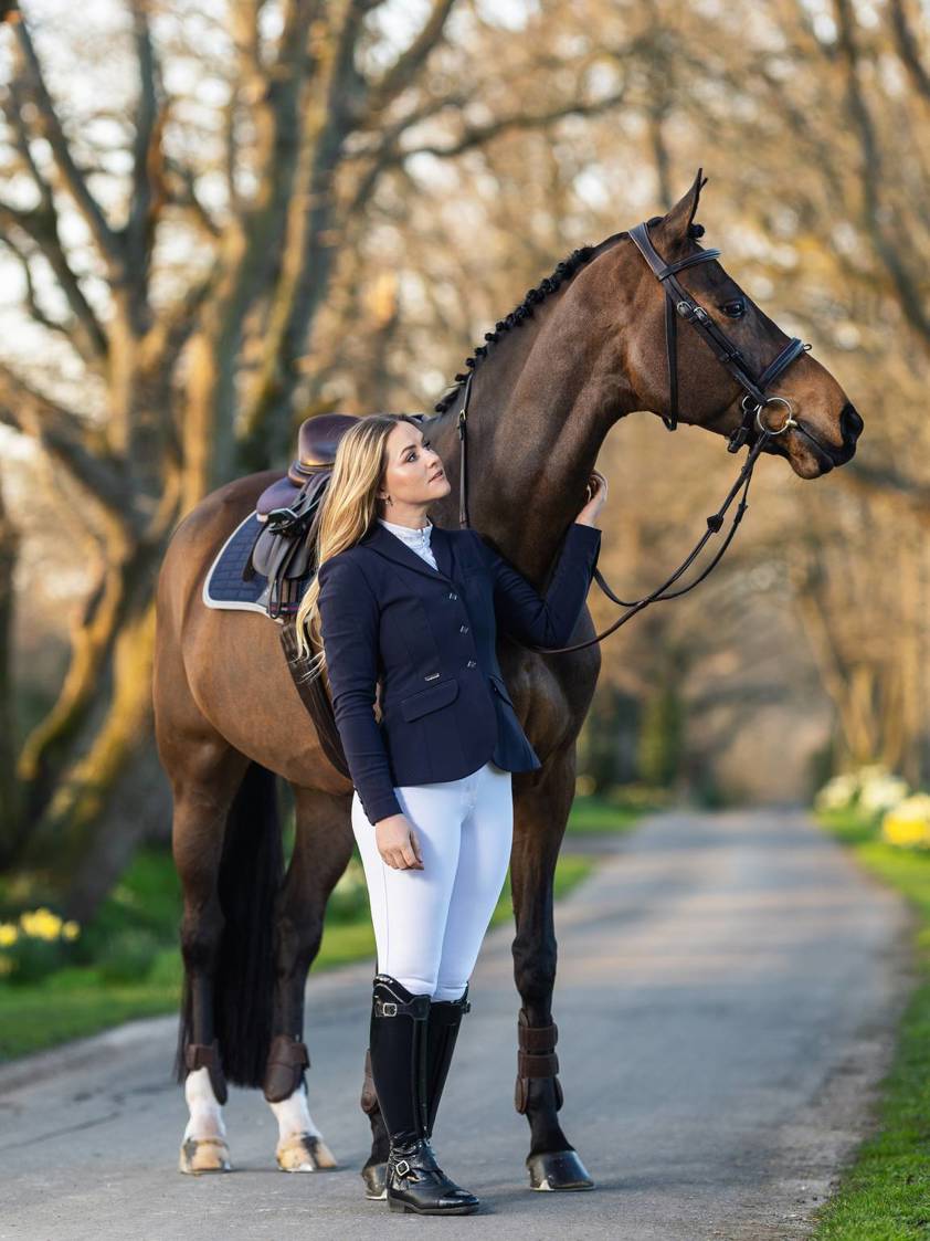 Navy LeMieux Dynamique Show Jacket