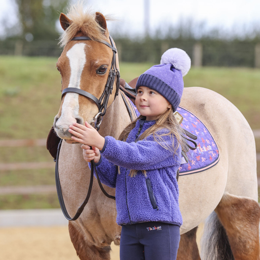 Lilac Tikaboo Bobble Hat- Child