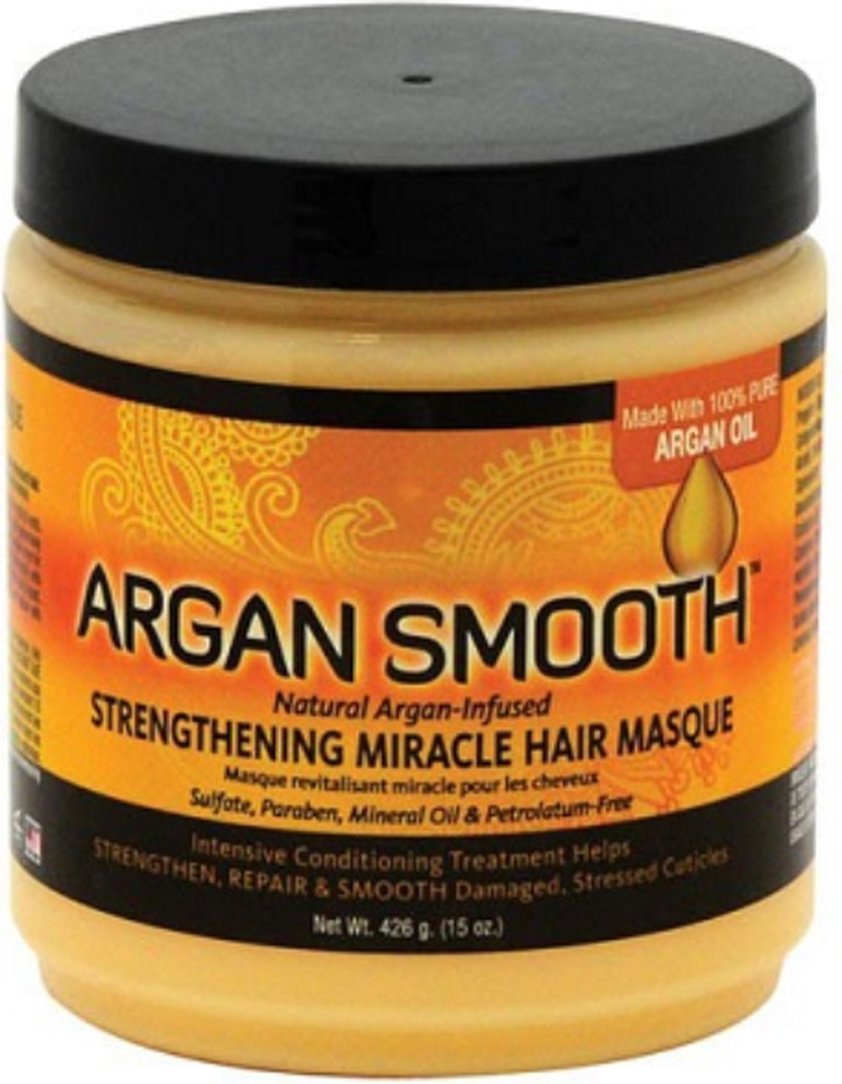 Argan Smooth Strengthening Miracle Hair Masque
