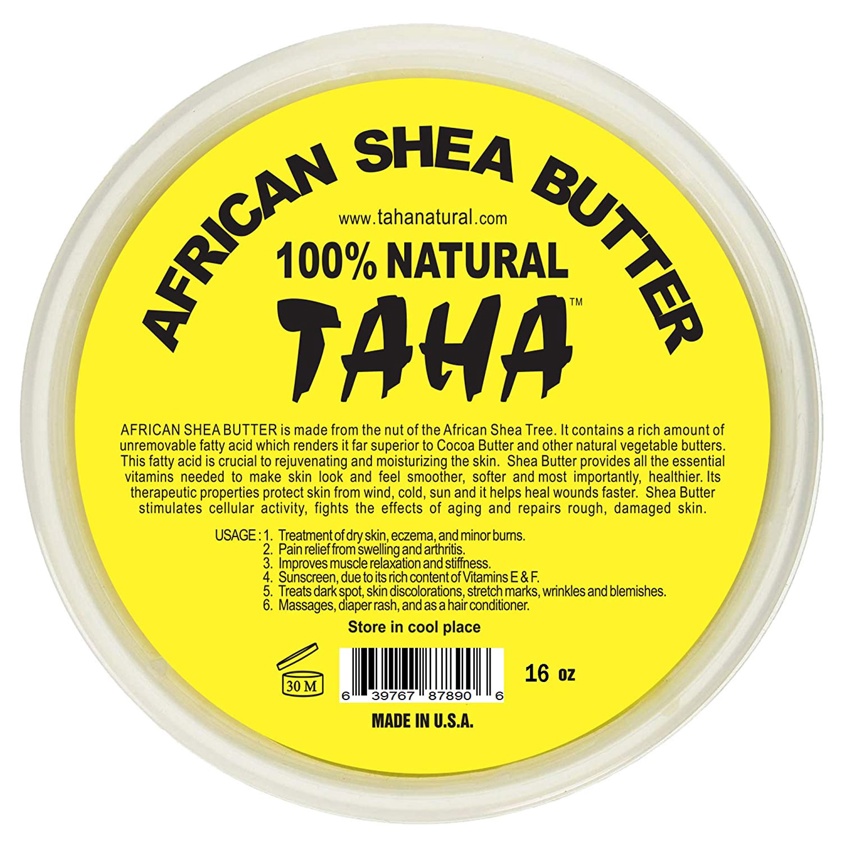 Taha  African Shea Butter 100% Natural Taha