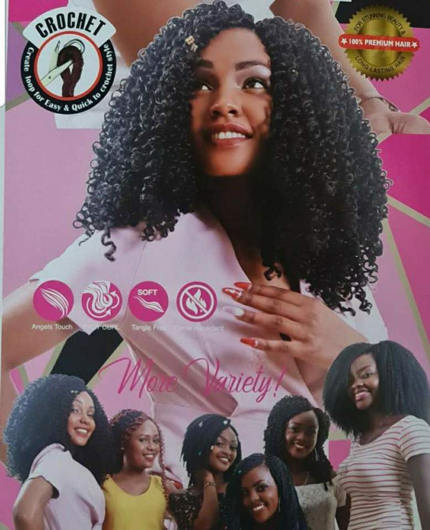 Afri Sassy - Crochet, Curly, 250g, 10"