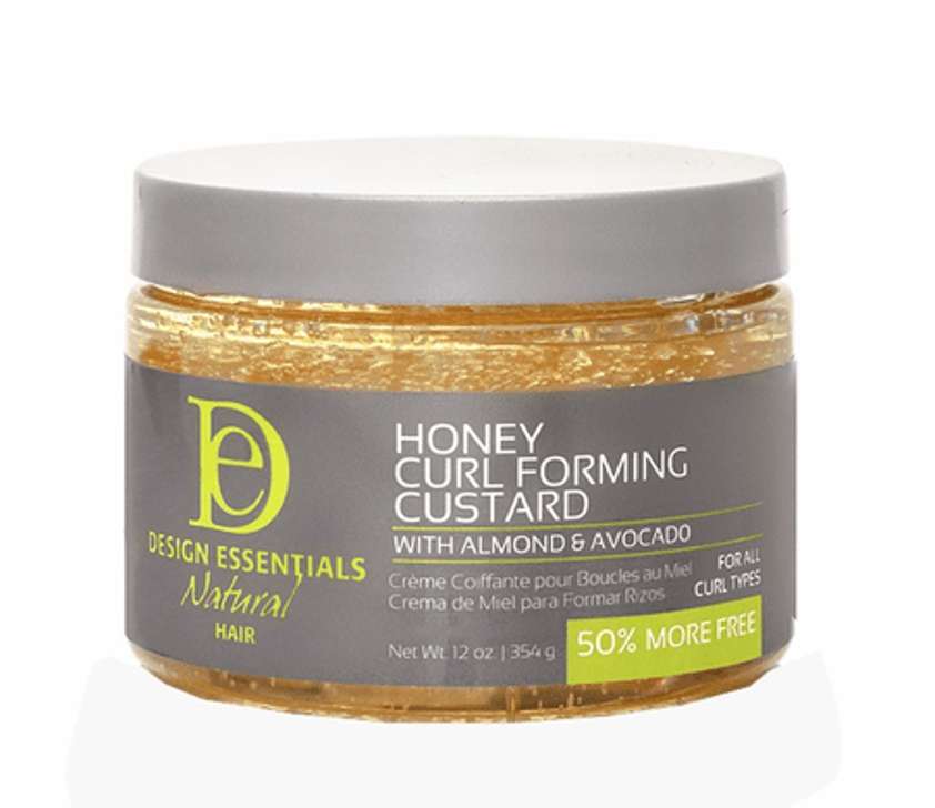 Design Essentials  Almond & Avocado Honey Curl Forming Custard