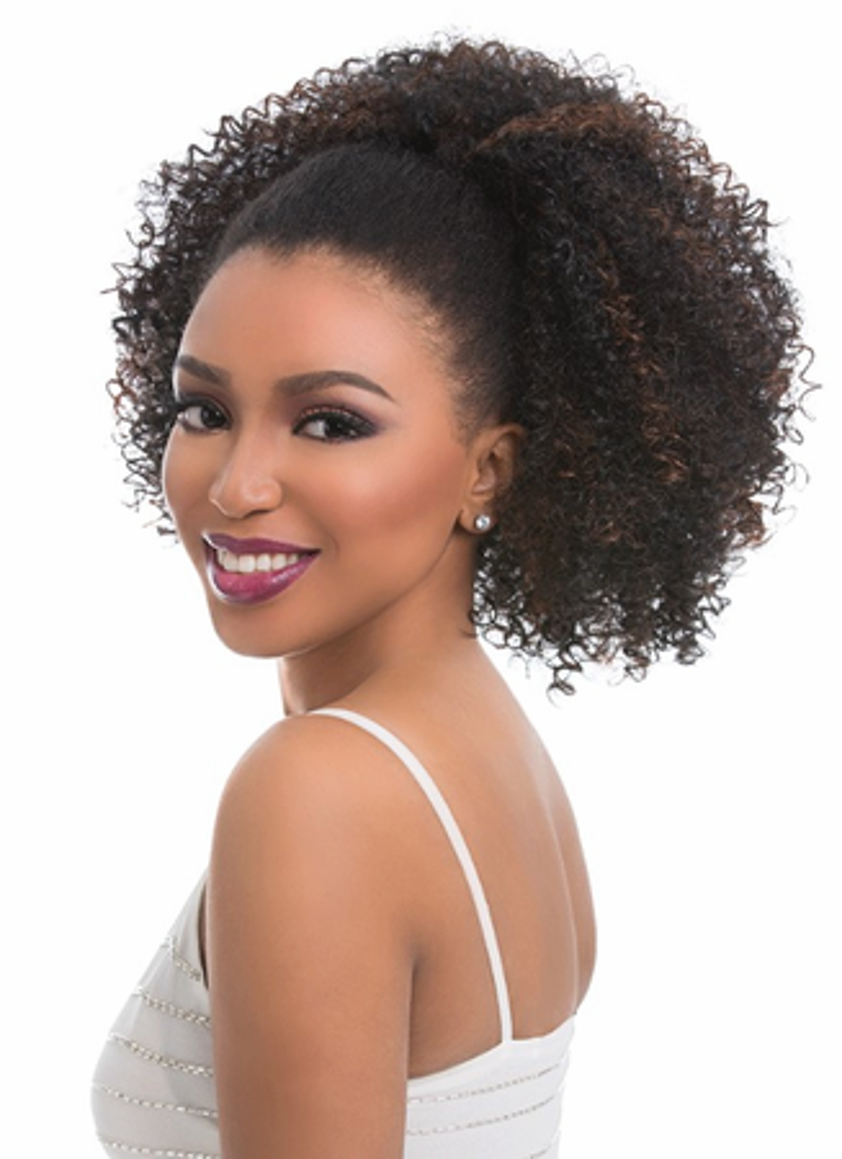 INSTANT PONY NATURAL AFRO  PONYTAIL