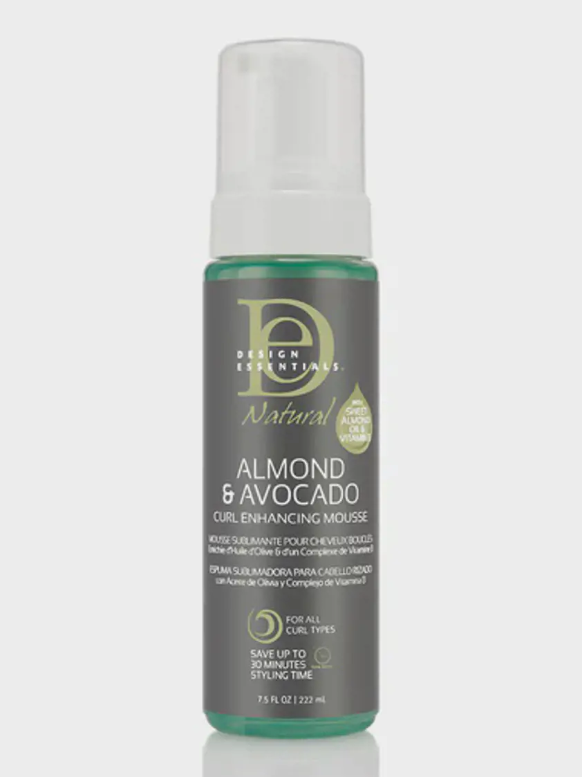 Design Essentials  Almond & Avocado Curl Enhacing Mousse