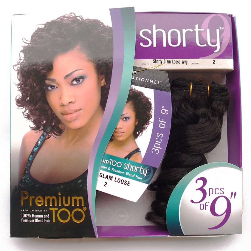 PREMIUM TOO SHORTY GLAM LOOSE WVG 9"