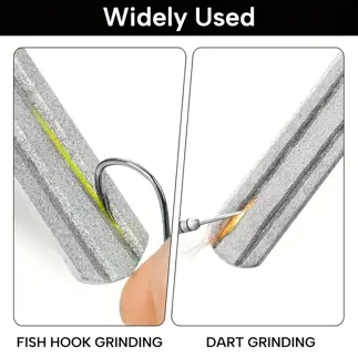 Dart Ninja 1pc Portable V-Groove Dart Sharpener Mixed Colour Handle