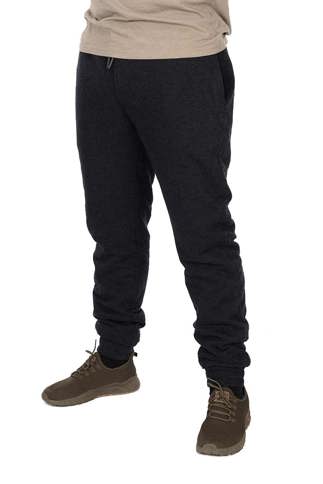 2XL Fox Sherpa Joggers Black/Orange