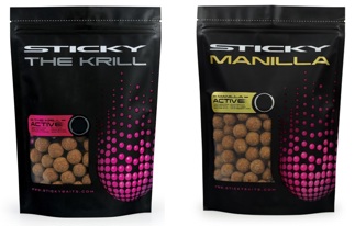 Krill Active Freezer Sticky Baits Active Shelf Life or Freezer Boilies Bulk Deals SPECIAL ORDER