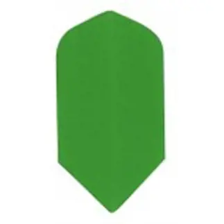 Dart Ninja Slim Poly Plain 75 Micron Dart Flights pk3 Green