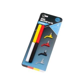 Black Nash Zig Screws Various Colours