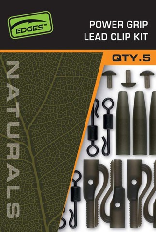 Fox Naturals Power Grip Lead clip kit x 5