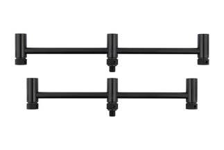 Fox Black Label 3 Rod Slim Adjustable Buzz Bars 220mm / 250mm