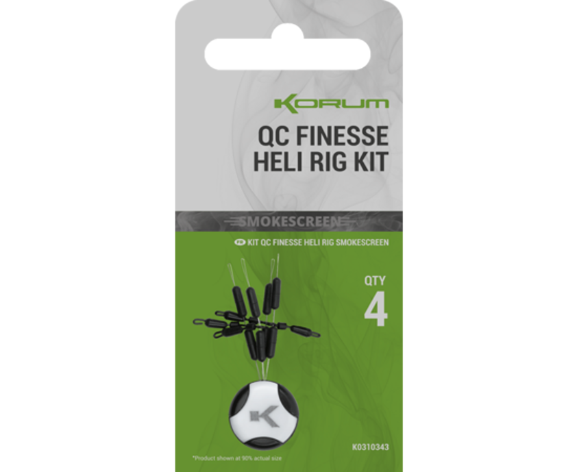 Korum Smokescreen QC Finesse Heli Rig Kit | Birds Tackle