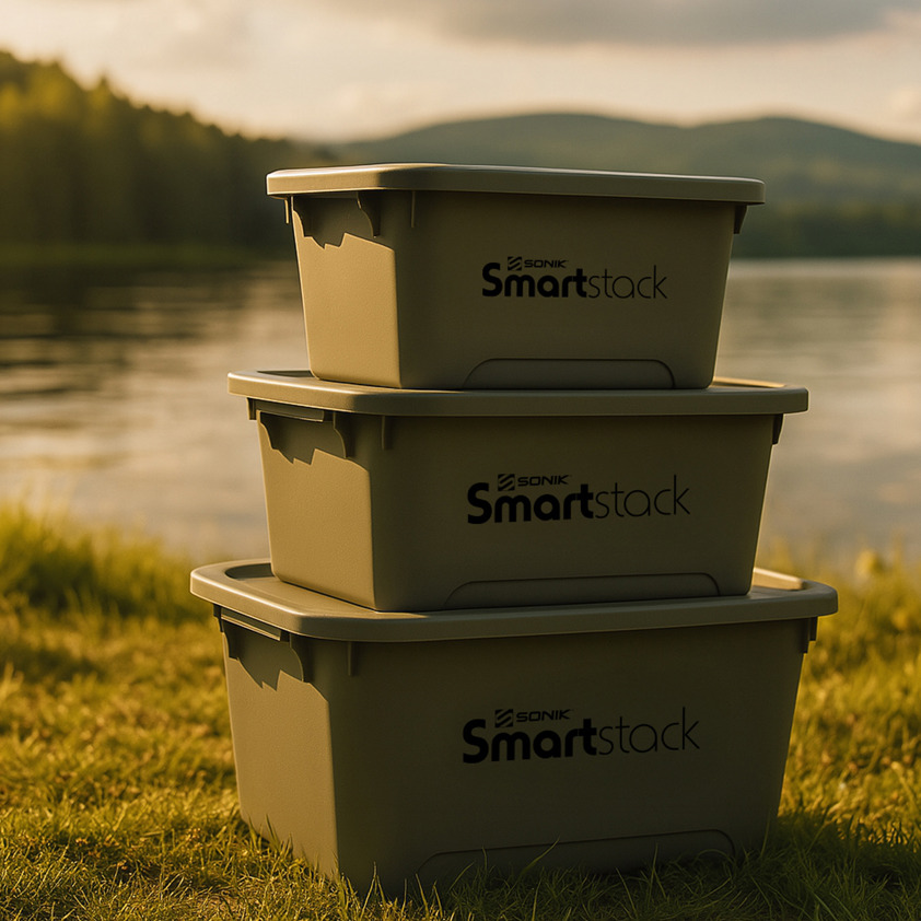 Sonik Smartstack Storage Boxes - Birds Tackle