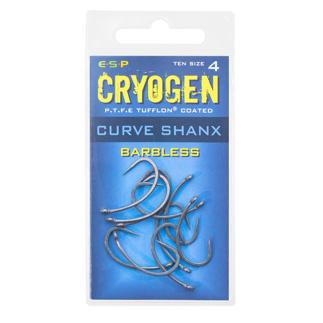 10 ESP Cryogen Curve Shanx Barbless Hooks