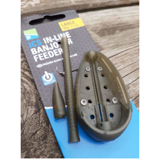 30g Preston ICS In-Line Banjo XR Feeders Large Range
