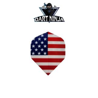 Dart Ninja Premium Dart Flight Set Flags USA