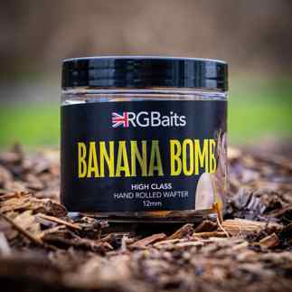RG Baits Banana Bomb 'Pin Ups' Wafters 12mm + Booster