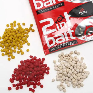 Natural Olive FJUKA 2in1 Bait 3mm Micro Various Flavours