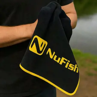 NuFish Black Hand Towel