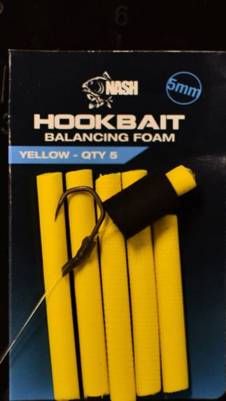 Black 5mm Nash Bait Balancing Foam