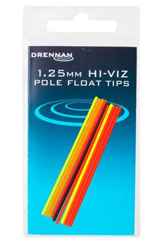 Drennan Hi-Viz Pole Float Tips