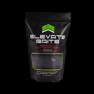 Elevate Baits Spicy Chorizo 1kg Elite Pellet